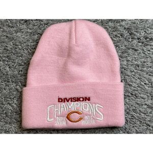 Chicago Bears Pink Stocking Cap‎ 2006 NFC North Champs.
